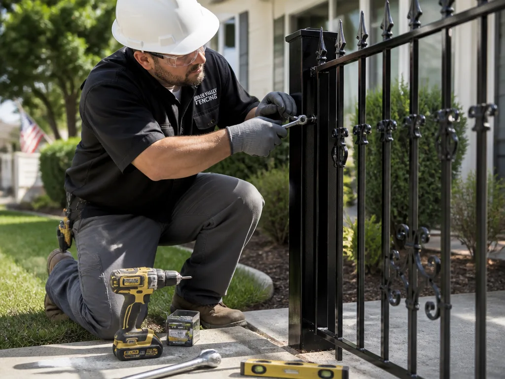 Wrought Iron Fence
